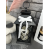 Lampion led czarny